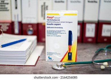 03.06.2022 Germany Fiasp Drug Containing Rapid-acting Insulin Glycemic Control In Adult And Pediatric Patients With Diabetes.