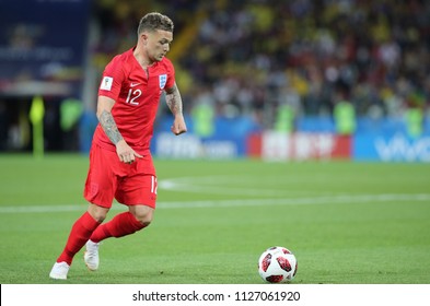 03.07.2018. MOSCOW, Russia: KIERAN TRIPPIER in action during the Round-16 Fifa World Cup Russia 2018 football match between COLOMBIA VS ENGLAND in Spartak Stadium.