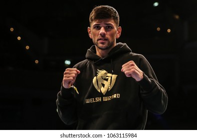 03-28-2018, St Davids Hall, Cardiff. 
 
Joe Cordina During The Public Work Out Prior To The Anthony Joshua V Joseph Parker Unified World Title Fight.
