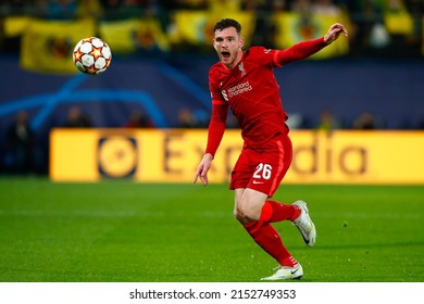 03th May 2022; Estadio La Ceramica, Vila Real, Spain; UEFA Champions League, Villarreal CF V  Liverpool FC; Andy Robertson Of Liverpool