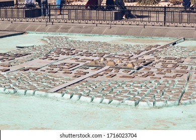 04 14 2014 / Mexico City, Mexico: Tenochtitlan Model