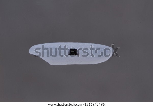 0603 Small Chip Resistor Electronic Component Stock Photo 