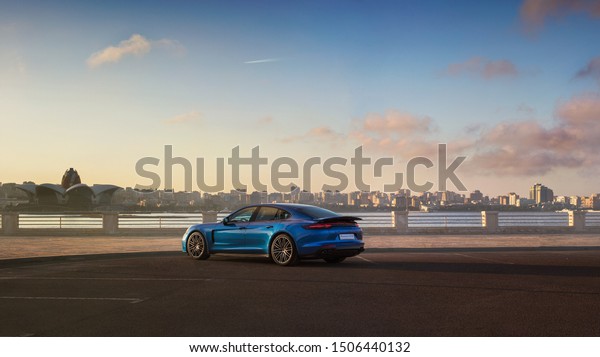 04.22.2019 /\
Blue Porsche Panamera Background\
Wallpaper
