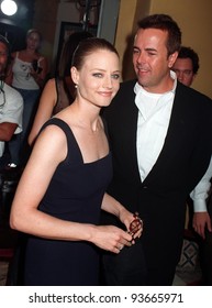 04AUG97:  Actress JODIE FOSTER & Friend RANDY STONE At The Premiere In Los Angeles Of 