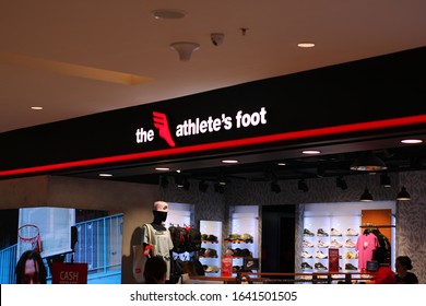 05 February 2020,Medan City,Indonesia- The Athlete’s Foot Is Recognized As One Of The World’s Leaders In Athletic Footwear, Continuing Its Legacy And Commitment To Proper Fit And Quality Customer