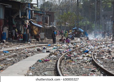05.02.2017. India, Mumbai, Slums In India