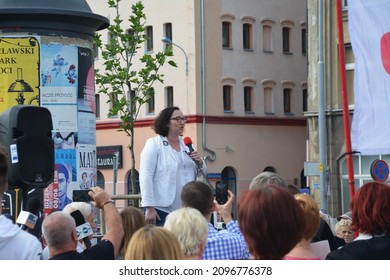 06.08.2017 Wroclaw, Poland, Women's Public Strike Attended By Marta Lempart Wrocław.