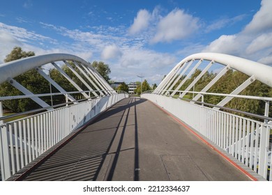 06.10.2022 St Helens, Merseyside, UK Linkway Bridge Now Called The Steve Prescott Bridge In St Helens