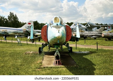 06.16.2022 Central Museum Of The Air Force At The Air Force Academy, Monino, Moscow Region Yak-38 Forger-A Soviet Deck Attack Aircraft, The USSR's First Serial Vertical Takeoff And Landing Aircraft. 