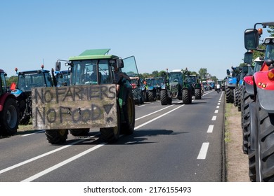 06-22-2022,Stroe,The Netherlands.Farmers Protesting Against Measures To Cut Down Nitrogen Emissions 