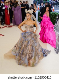 07 May 2018 - New York, New York - Ariana Grande. 2018 Metropolitan Museum of Art Costume Institute Gala: "Heavenly Bodies: Fashion and the Catholic Imagination