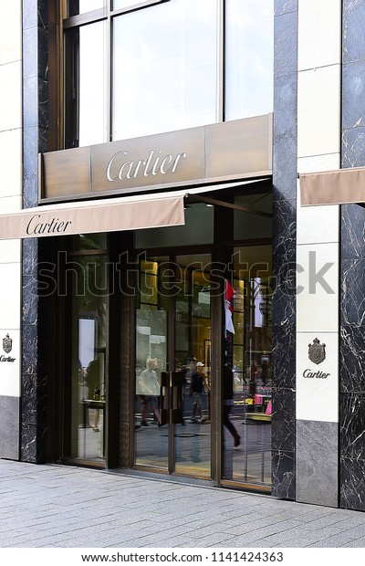 0718 Cartier Fashion Storecartier French Luxury Stock Photo Edit Now