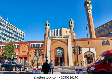 09-07-2015, Exterior View Of The East London Mosque