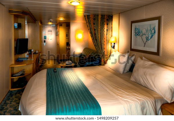 09192018 Spain Royal Caribbean Cruise Ship Stock Photo Edit