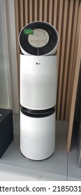 1 August 2022, Doha Qatar, LG Air Purifier Close Up In Show Room.