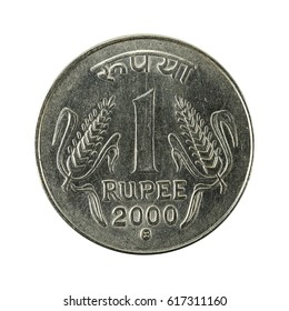 one rupee images stock photos vectors shutterstock https www shutterstock com image photo 1 indian rupee coin 2000 obverse 617311160