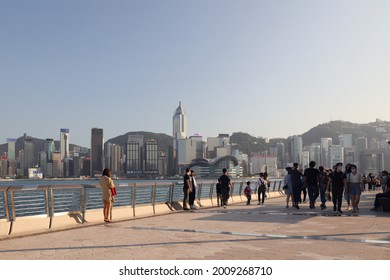 10 April 2021 Under Renovation The Avenue Of Stars In Hong Kong