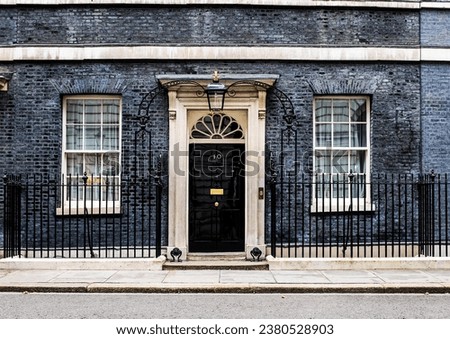 10 Downing Street is the base and home of the Brirish serving prime minister.