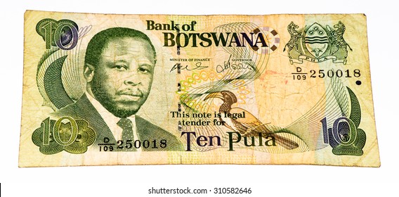 Pula Botswanapula National Currency Botswana Stock Photo Shutterstock