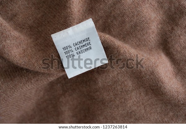 100%
cashmere - material information - cashmere
label