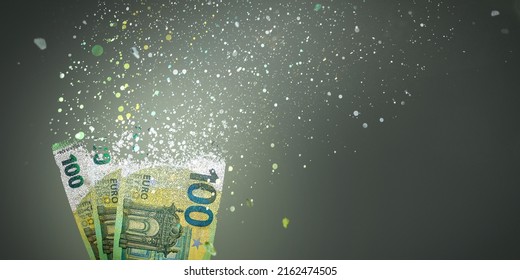 100 Euro Bills Vanish Into Thin Air