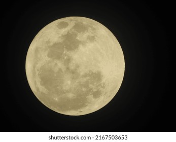 100% Illuminated Full Strawberry Supermoon