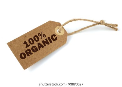 100% Organic Label