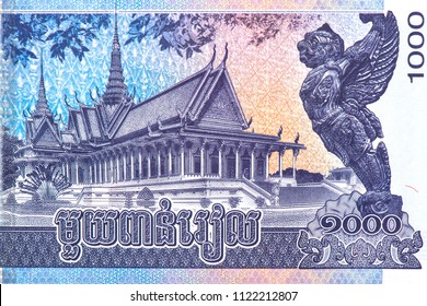 Cambodia 1000 Riels Uncirculated 2012 Note