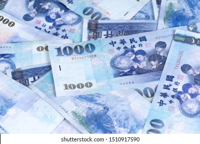 1000 New Taiwan Dollar Banknote, Cash