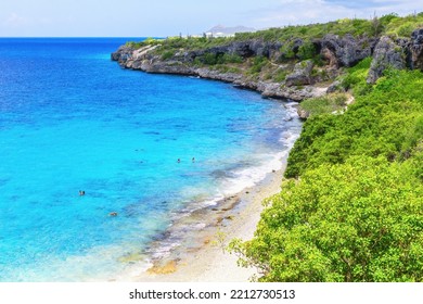 1000 Steps Beach And Dive Site In Bonaire, Dutch Caribbean