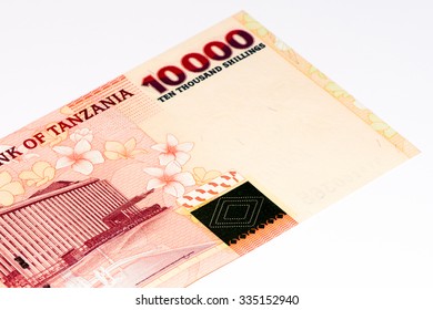 10000 Tanzanian Shillings Bank Note. Tanzanian Shilling Is The National Currency Of Tanzania