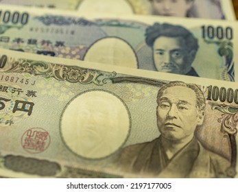 10000 Yen 1000 Yen Issued By Stock Photo 2197177005 | Shutterstock