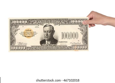 100 000 Dollar Bill Images Stock Photos Vectors Shutterstock