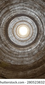 100m chimney from inside bottom