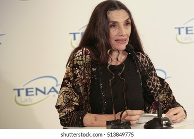 10-11-2016- Madrid- Spain- Delivery Of The IV Tena Lady Prize To Women Who Succeed. Angela Molina,