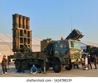 10.20.19, Seong Nam, South Korea : KM-SAM (Korean Medium Range Surface To Air Missile), The Main Anti-aircraft & Ballistic Missile Defense System Of South Korea.