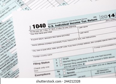 1040 Tax Return Form