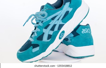 asics gel diablo blue