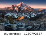 At 10,492 feet high, Mt Jefferson is Oregon