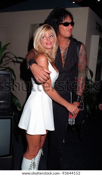 10jul97 Baywatch Star Donna Derrico Husband Stock Photo (Edit Now) 93644152