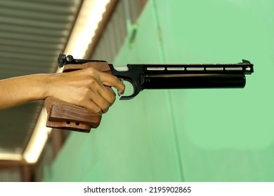 10m Air Pistol Shooting Practice Shooter