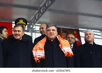 11 January 2013. Usak, Turkey. Abdullah Gul Is A 11th President Of The Republic Of Turkey.