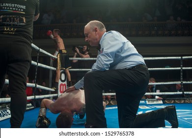 11 October, 2019 - Ulster Hall, Belfast, UK -  MTK Fight Night - Paddy Barnes Vs Jay Harris For The IBF Inter-Continental Flyweight Title.