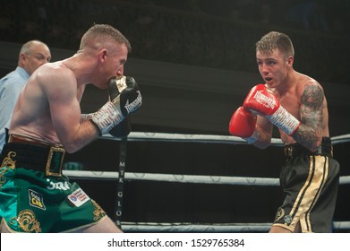 11 October, 2019 - Ulster Hall, Belfast, UK -  MTK Fight Night - Paddy Barnes Vs Jay Harris For The IBF Inter-Continental Flyweight Title.