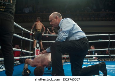 11 October, 2019 - Ulster Hall, Belfast, UK -  MTK Fight Night - Paddy Barnes Vs Jay Harris For The IBF Inter-Continental Flyweight Title.