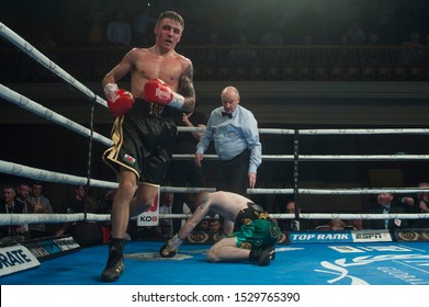 11 October, 2019 - Ulster Hall, Belfast, UK -  MTK Fight Night - Paddy Barnes Vs Jay Harris For The IBF Inter-Continental Flyweight Title.