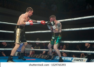 11 October, 2019 - Ulster Hall, Belfast, UK -  MTK Fight Night - Paddy Barnes Vs Jay Harris For The IBF Inter-Continental Flyweight Title.