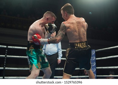 11 October, 2019 - Ulster Hall, Belfast, UK -  MTK Fight Night - Paddy Barnes Vs Jay Harris For The IBF Inter-Continental Flyweight Title.