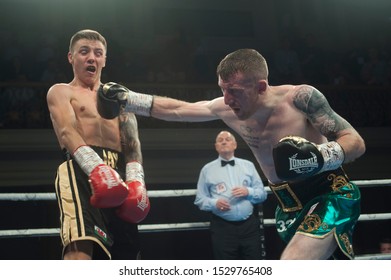 11 October, 2019 - Ulster Hall, Belfast, UK -  MTK Fight Night - Paddy Barnes Vs Jay Harris For The IBF Inter-Continental Flyweight Title.