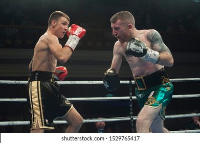 11 October, 2019 - Ulster Hall, Belfast, UK -  MTK Fight Night - Paddy Barnes Vs Jay Harris For The IBF Inter-Continental Flyweight Title.